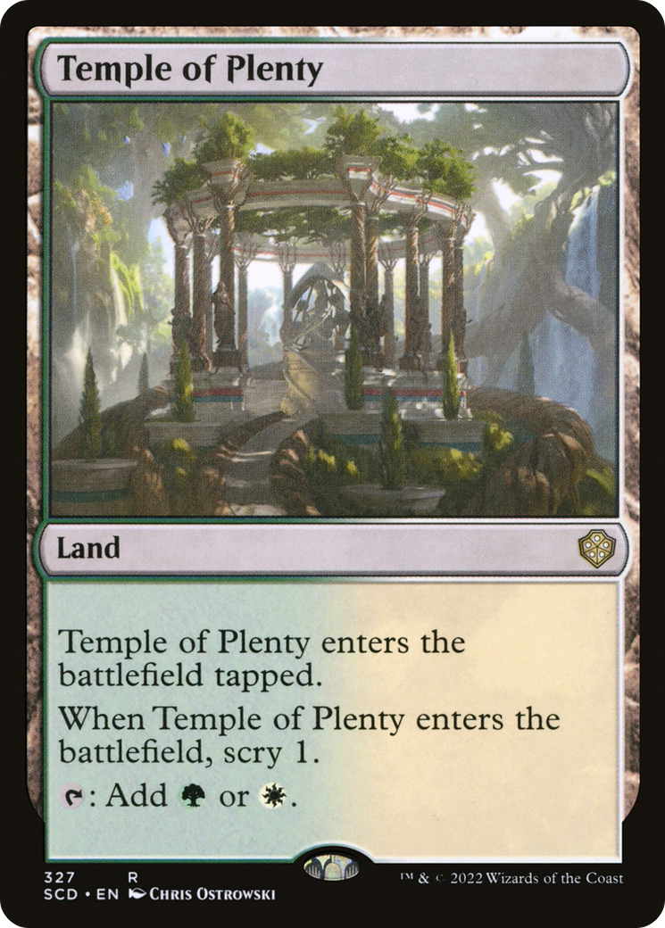 Temple of Plenty [Starter Commander Decks] | L.A. Mood Comics and Games