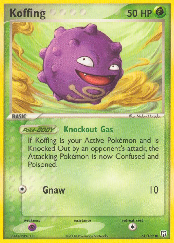 Koffing (61/109) [EX: Team Rocket Returns] | L.A. Mood Comics and Games