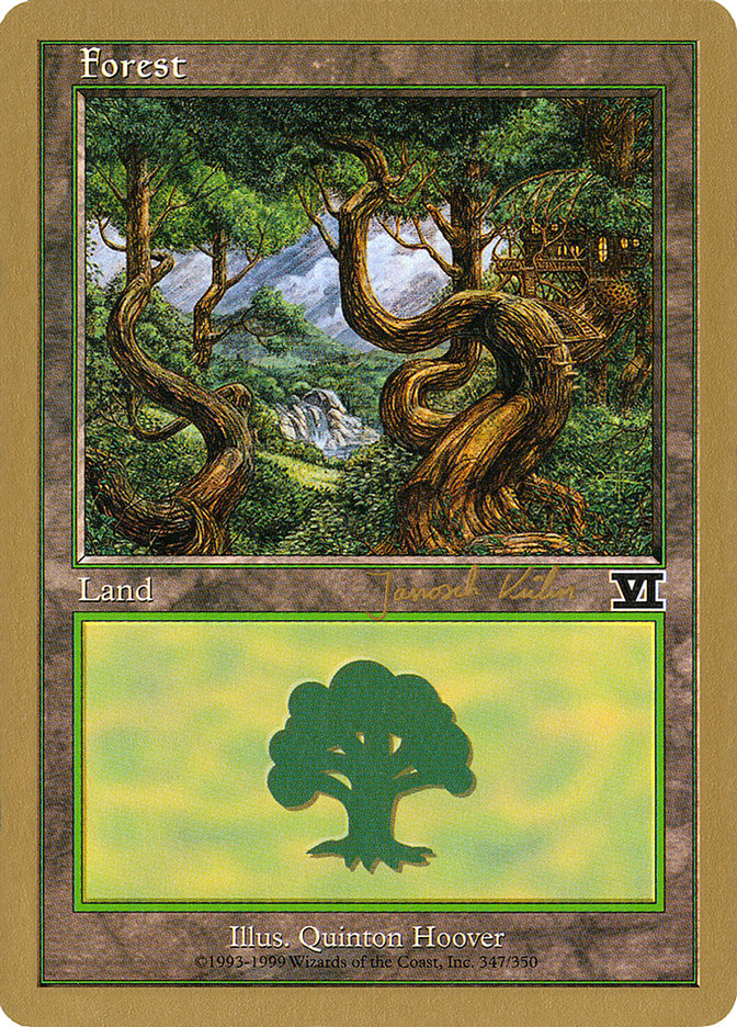 Forest (jk347) (Janosch Kuhn) [World Championship Decks 2000] | L.A. Mood Comics and Games