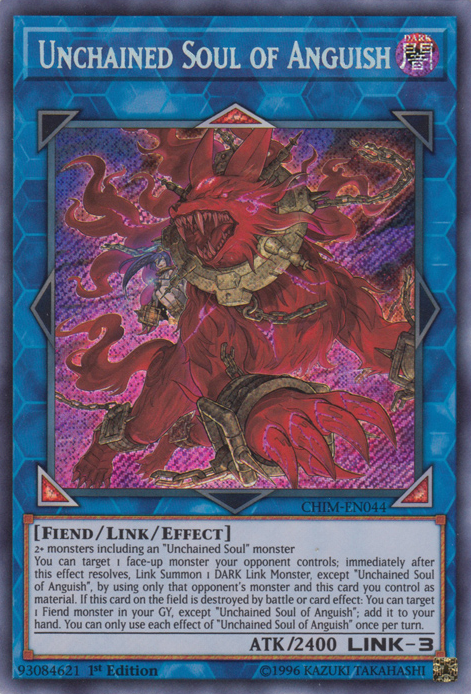 Unchained Soul of Anguish [CHIM-EN044] Secret Rare | L.A. Mood Comics and Games