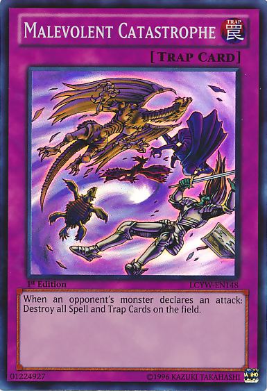 Malevolent Catastrophe [LCYW-EN148] Super Rare | L.A. Mood Comics and Games