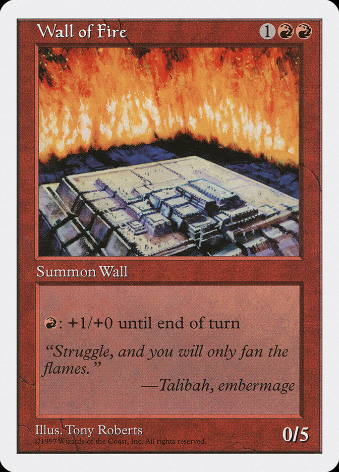 Wall of Fire [Fifth Edition] | L.A. Mood Comics and Games