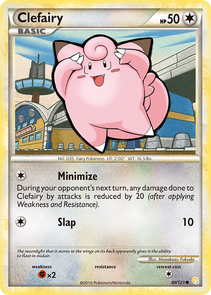 Clefairy (60/123) [HeartGold & SoulSilver: Base Set] | L.A. Mood Comics and Games