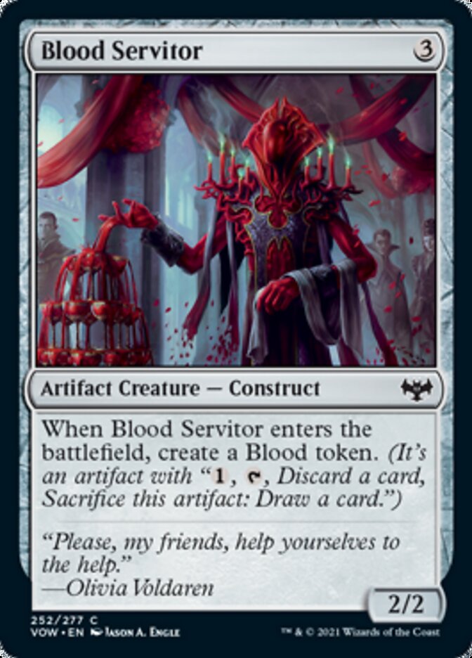 Blood Servitor [Innistrad: Crimson Vow] | L.A. Mood Comics and Games
