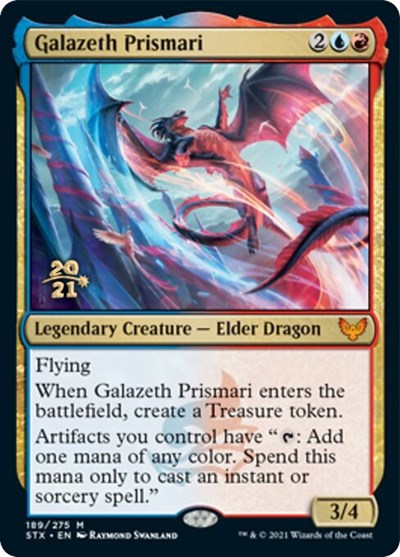 Galazeth Prismari [Strixhaven: School of Mages Prerelease Promos] | L.A. Mood Comics and Games