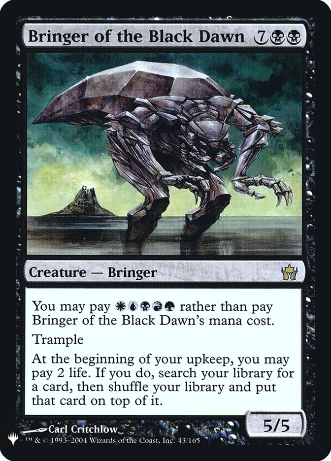 Bringer of the Black Dawn [Mystery Booster] | L.A. Mood Comics and Games
