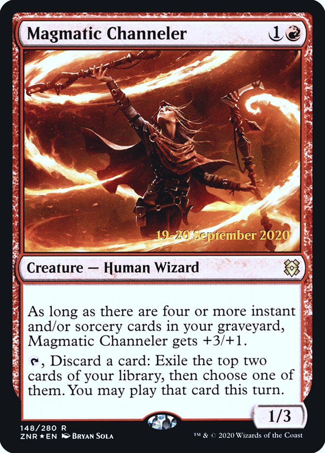 Magmatic Channeler [Zendikar Rising Prerelease Promos] | L.A. Mood Comics and Games