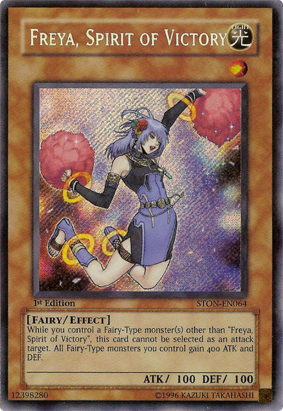 Freya, Spirit of Victory [STON-EN064] Secret Rare | L.A. Mood Comics and Games