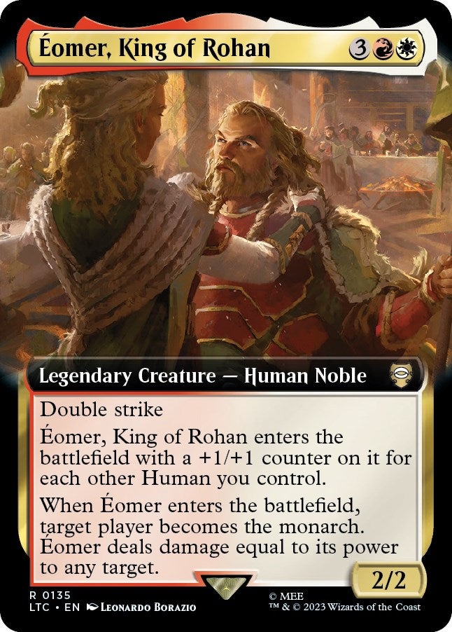 Eomer, King of Rohan (Extended Art) [The Lord of the Rings: Tales of Middle-Earth Commander] | L.A. Mood Comics and Games