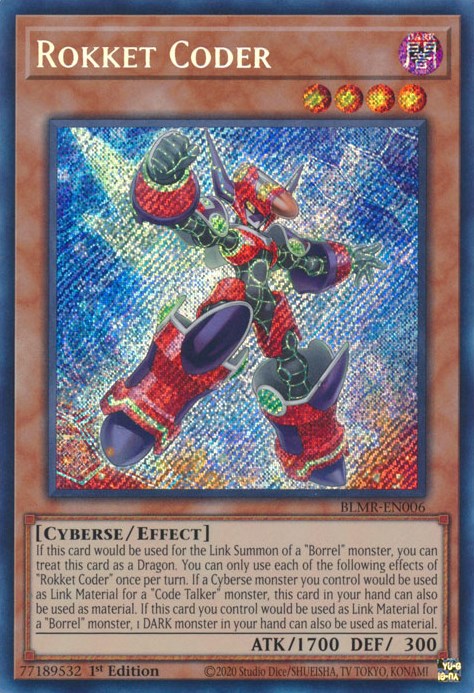 Rokket Coder [BLMR-EN006] Secret Rare | L.A. Mood Comics and Games