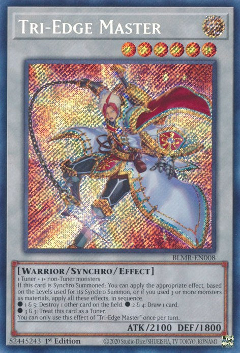 Tri-Edge Master [BLMR-EN008] Secret Rare | L.A. Mood Comics and Games