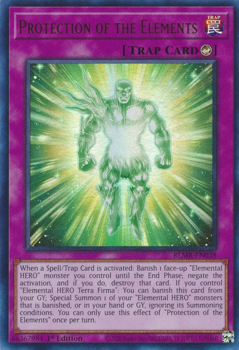 Protection of the Elements [BLMR-EN038] Ultra Rare | L.A. Mood Comics and Games