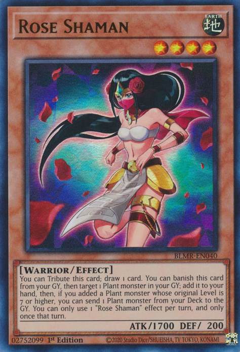 Rose Shaman [BLMR-EN040] Ultra Rare | L.A. Mood Comics and Games