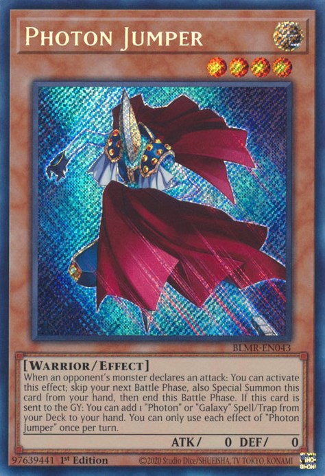 Photon Jumper [BLMR-EN043] Secret Rare | L.A. Mood Comics and Games