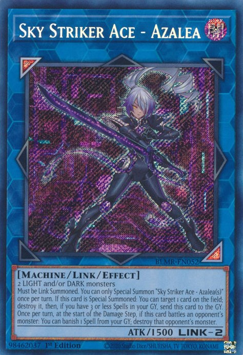 Sky Striker Ace - Azalea [BLMR-EN052] Secret Rare | L.A. Mood Comics and Games