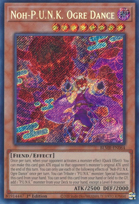 Noh-P.U.N.K. Ogre Dance [BLMR-EN064] Secret Rare | L.A. Mood Comics and Games