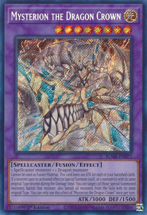 Mysterion the Dragon Crown [BLMR-EN071] Secret Rare | L.A. Mood Comics and Games
