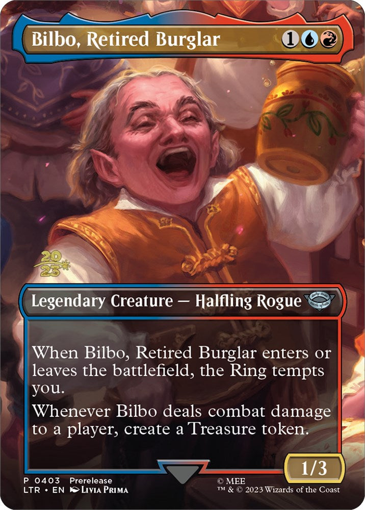 Bilbo, Retired Burglar [The Lord of the Rings: Tales of Middle-Earth Prerelease Promos] | L.A. Mood Comics and Games