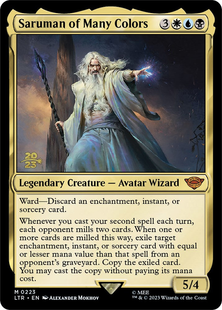 Saruman of Many Colors [The Lord of the Rings: Tales of Middle-Earth Prerelease Promos] | L.A. Mood Comics and Games