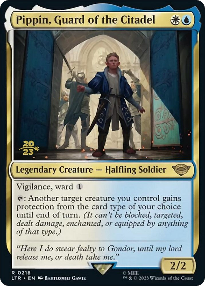 Pippin, Guard of the Citadel [The Lord of the Rings: Tales of Middle-Earth Prerelease Promos] | L.A. Mood Comics and Games