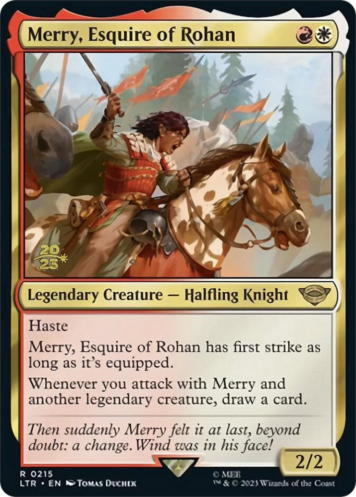 Merry, Esquire of Rohan [The Lord of the Rings: Tales of Middle-Earth Prerelease Promos] | L.A. Mood Comics and Games