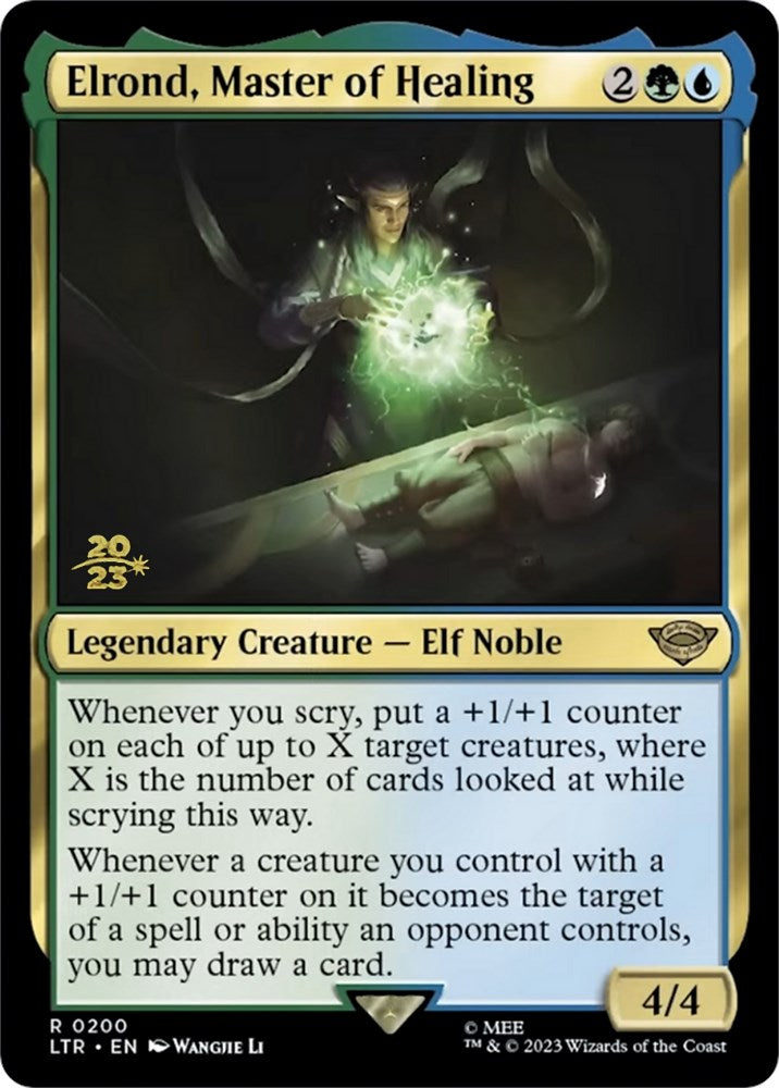 Elrond, Master of Healing [The Lord of the Rings: Tales of Middle-Earth Prerelease Promos] | L.A. Mood Comics and Games
