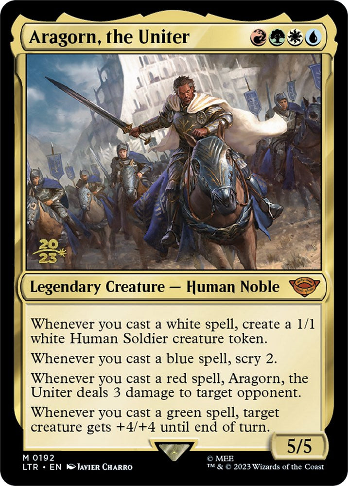 Aragorn, the Uniter [The Lord of the Rings: Tales of Middle-Earth Prerelease Promos] | L.A. Mood Comics and Games