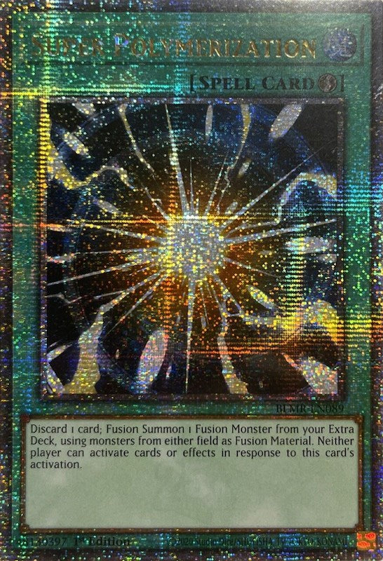 Super Polymerization [BLMR-EN089] Quarter Century Secret Rare | L.A. Mood Comics and Games