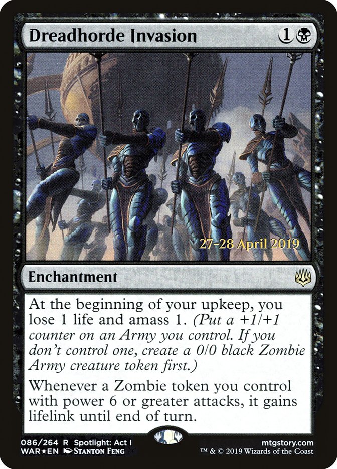 Dreadhorde Invasion [War of the Spark Prerelease Promos] | L.A. Mood Comics and Games