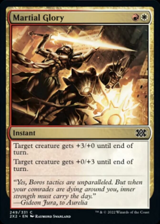 Martial Glory [Double Masters 2022] | L.A. Mood Comics and Games