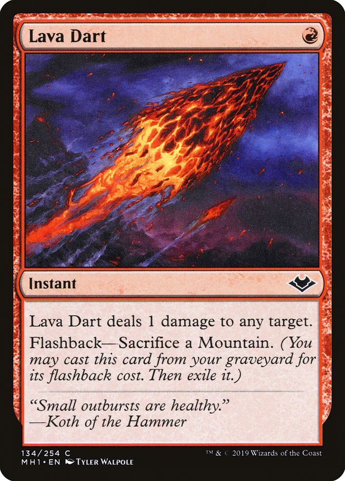 Lava Dart [Modern Horizons] | L.A. Mood Comics and Games
