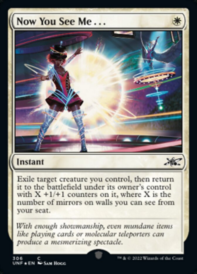 Now You See Me . . . (Galaxy Foil) [Unfinity] | L.A. Mood Comics and Games