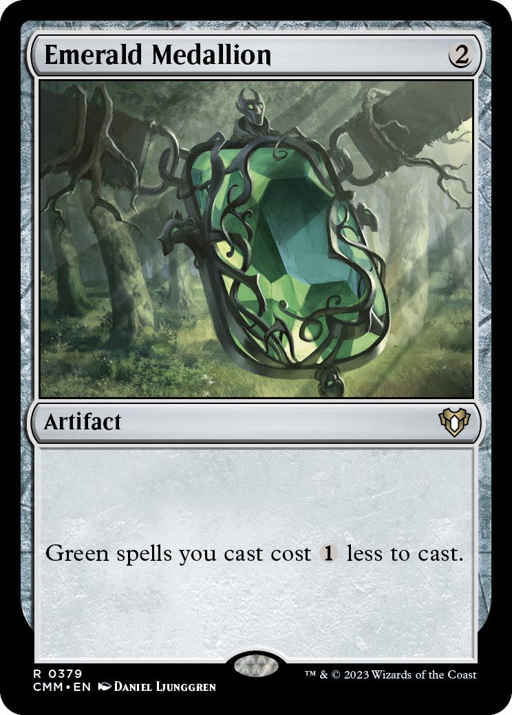 Emerald Medallion [Commander Masters] | L.A. Mood Comics and Games