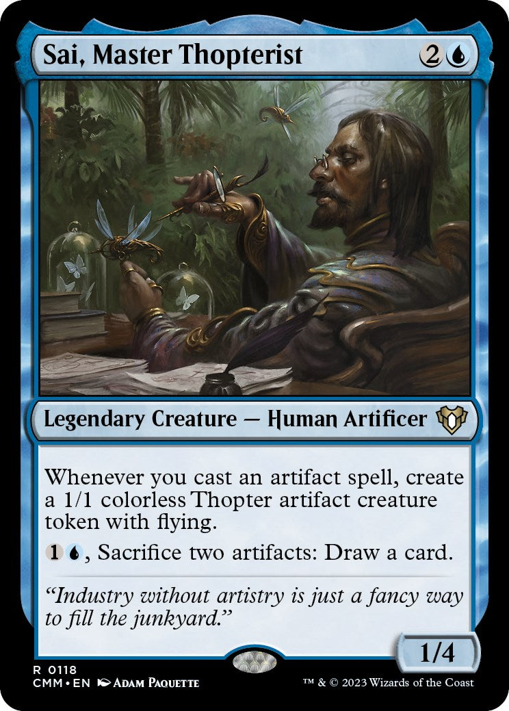 Sai, Master Thopterist [Commander Masters] | L.A. Mood Comics and Games