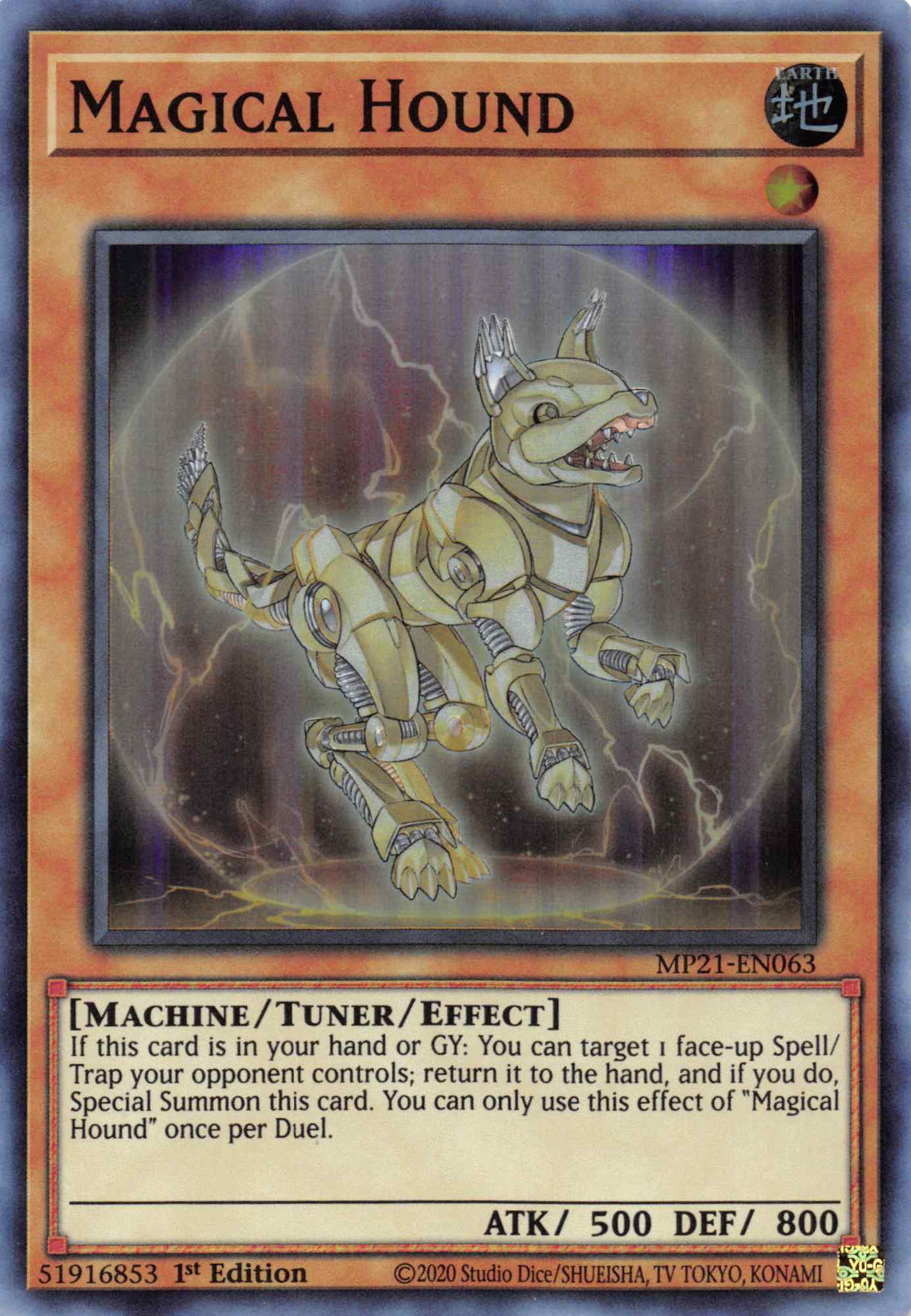 Magical Hound [MP21-EN063] Super Rare | L.A. Mood Comics and Games
