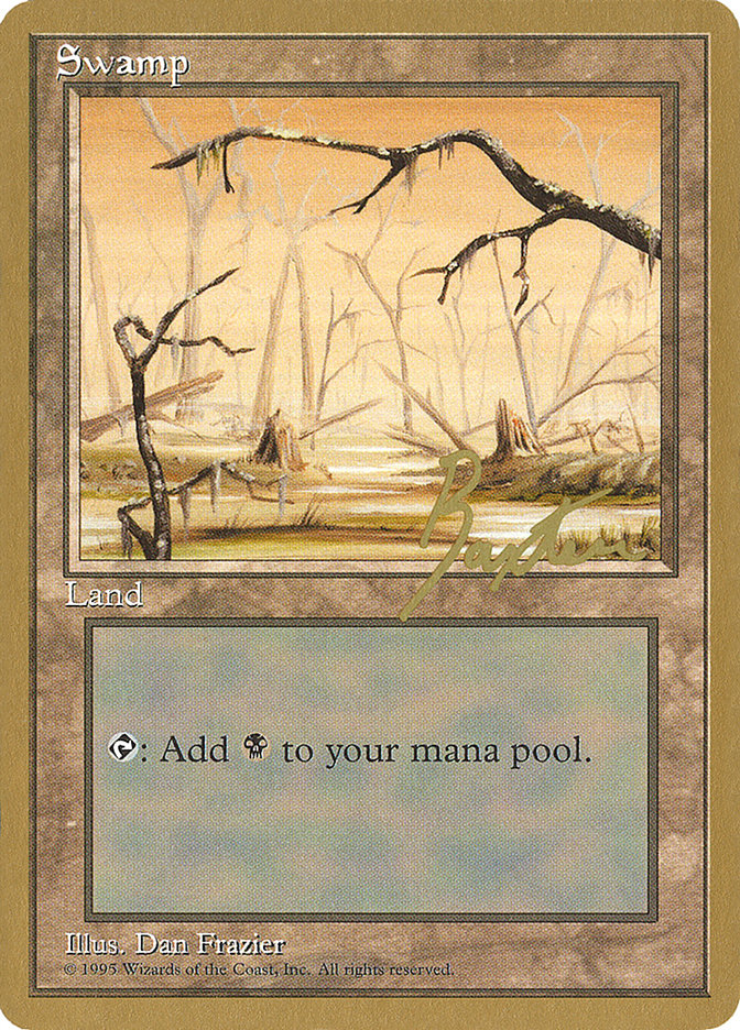 Swamp (gb370) (George Baxter) [Pro Tour Collector Set] | L.A. Mood Comics and Games