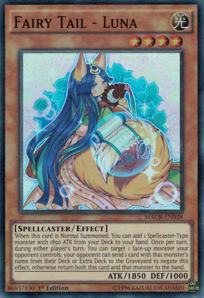 Fairy Tail - Luna [MACR-EN038] Super Rare | L.A. Mood Comics and Games