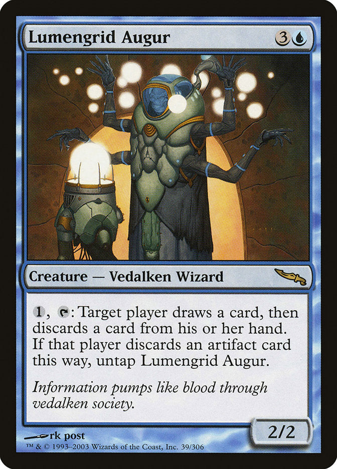 Lumengrid Augur [Mirrodin] | L.A. Mood Comics and Games