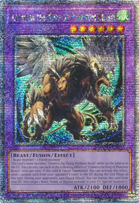 Chimera the King of Phantom Beasts [DUNE-EN033] Quarter Century Secret Rare | L.A. Mood Comics and Games