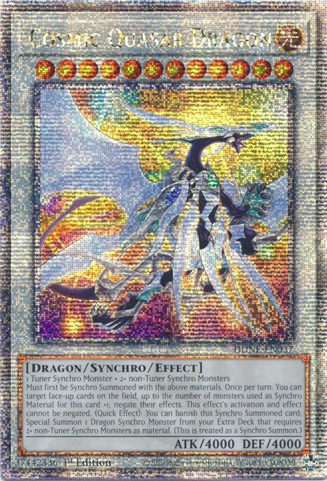 Cosmic Quasar Dragon [DUNE-EN037] Quarter Century Secret Rare | L.A. Mood Comics and Games