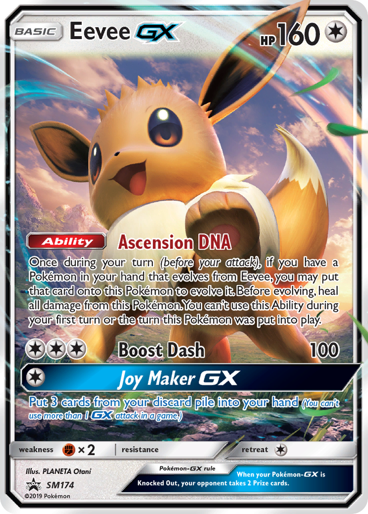 Eevee GX (SM174) [Sun & Moon: Black Star Promos] | L.A. Mood Comics and Games