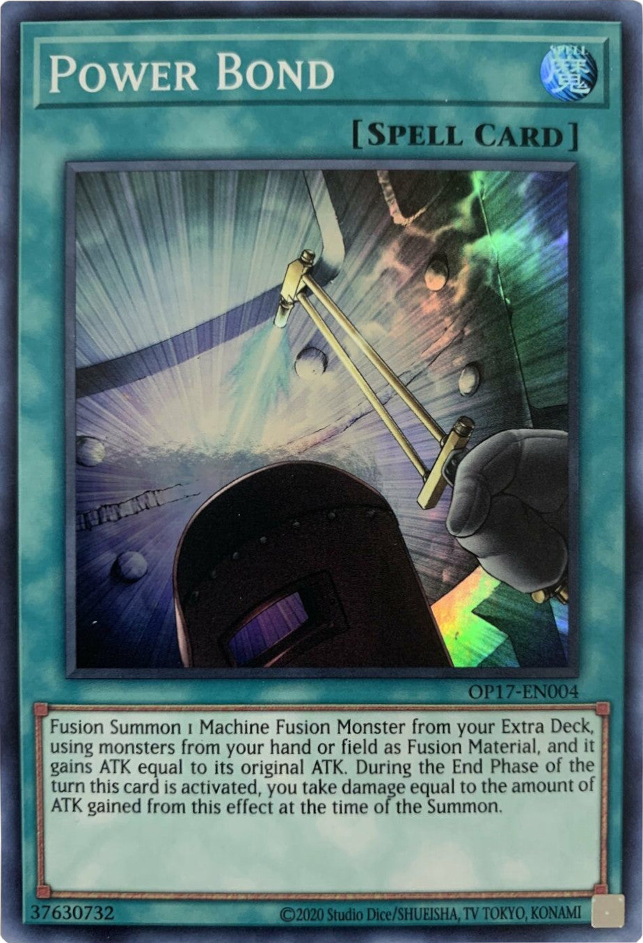 Power Bond [OP17-EN004] Super Rare | L.A. Mood Comics and Games
