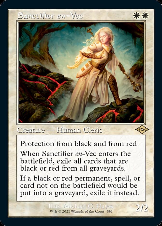 Sanctifier en-Vec (Retro Foil Etched) [Modern Horizons 2] | L.A. Mood Comics and Games