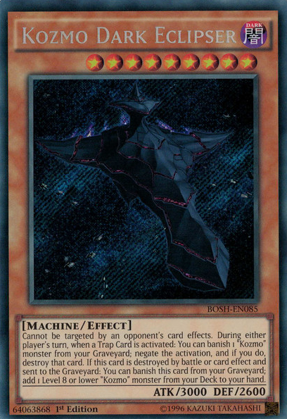 Kozmo Dark Eclipser [BOSH-EN085] Secret Rare | L.A. Mood Comics and Games