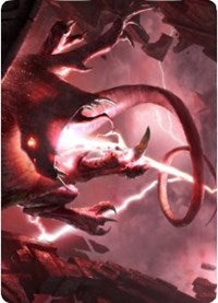 Thundering Rebuke Art Card [Zendikar Rising Art Series] | L.A. Mood Comics and Games
