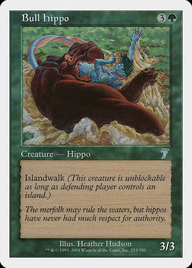 Bull Hippo [Seventh Edition] | L.A. Mood Comics and Games