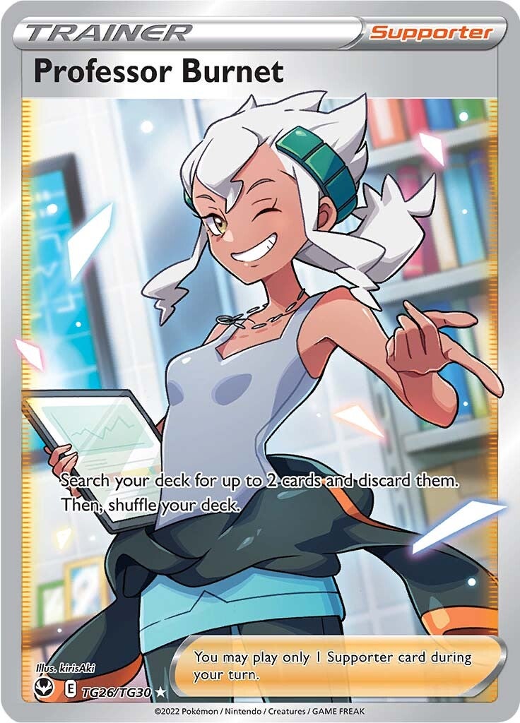Professor Burnet (TG26/TG30) [Sword & Shield: Silver Tempest] | L.A. Mood Comics and Games