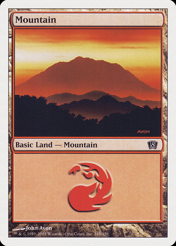 Mountain (345) [Eighth Edition] | L.A. Mood Comics and Games