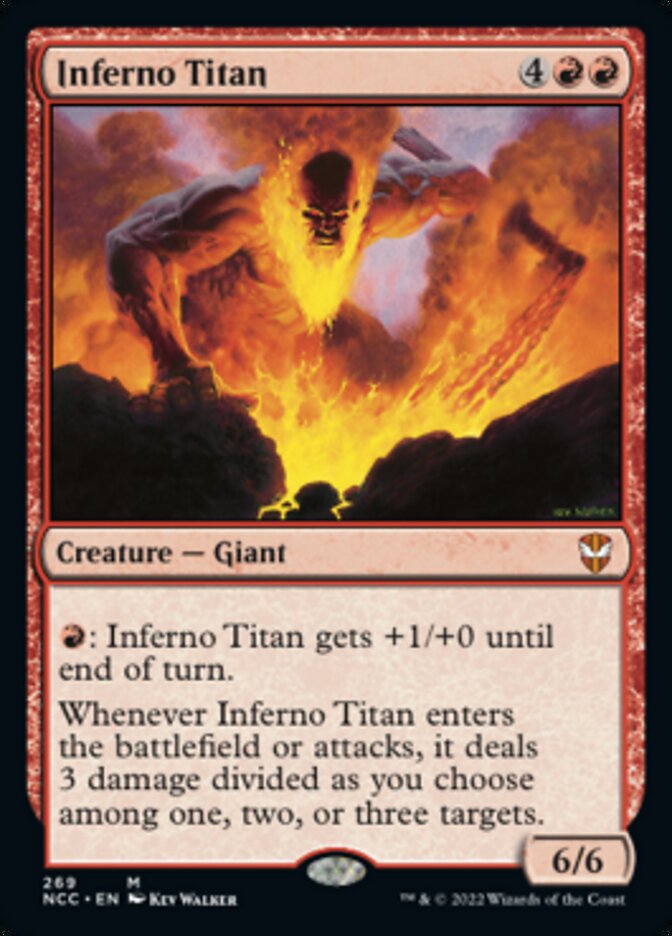 Inferno Titan [Streets of New Capenna Commander] | L.A. Mood Comics and Games