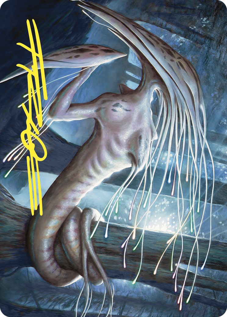 Manaweft Sliver Art Card (Gold-Stamped Signature) [Commander Masters Art Series] | L.A. Mood Comics and Games